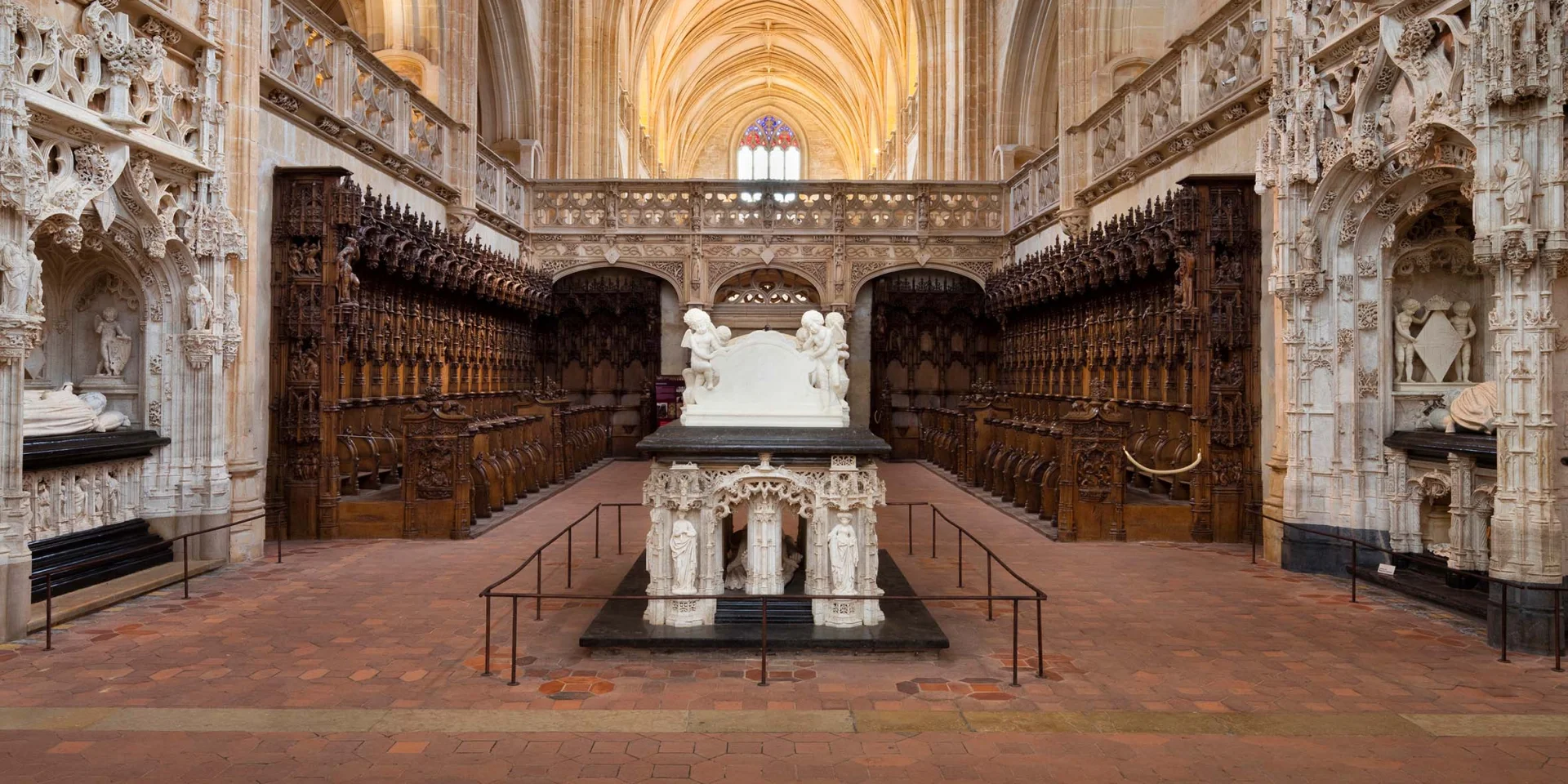 Cœur Et Jubé Monastère Royal De Brou Bourg En Bresse