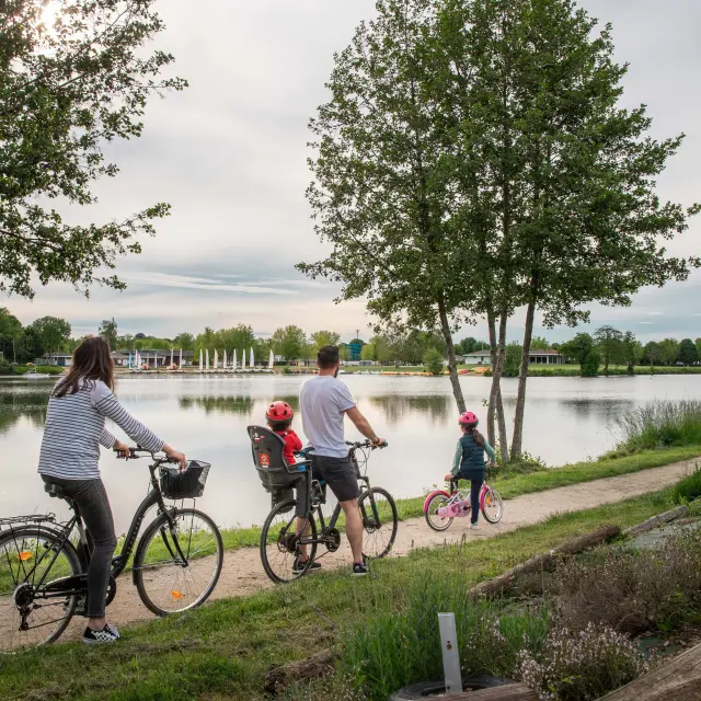Vélo en famille