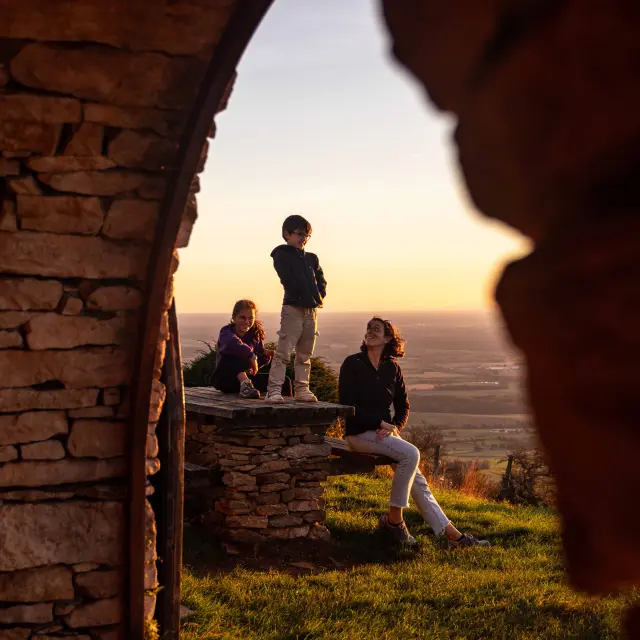 Mont Myon en famille