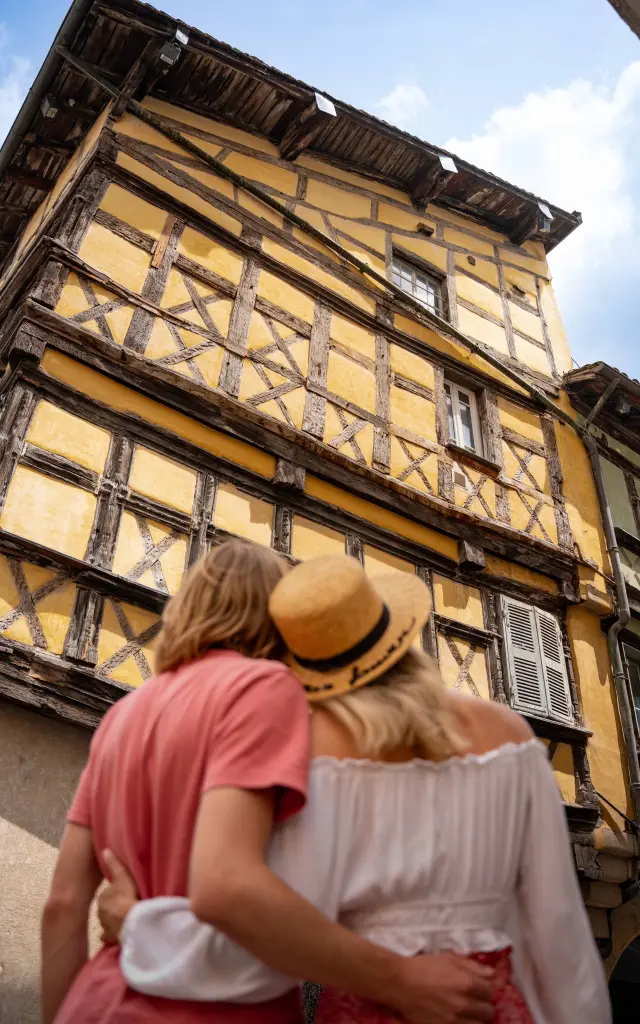 Quartiers Anciens - Maison Hugon - maison a colombages