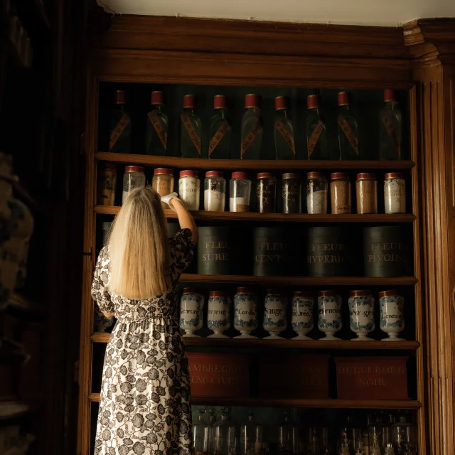 L'arrière boutique de l'Apothicairerie de Bourg-en-Bresse