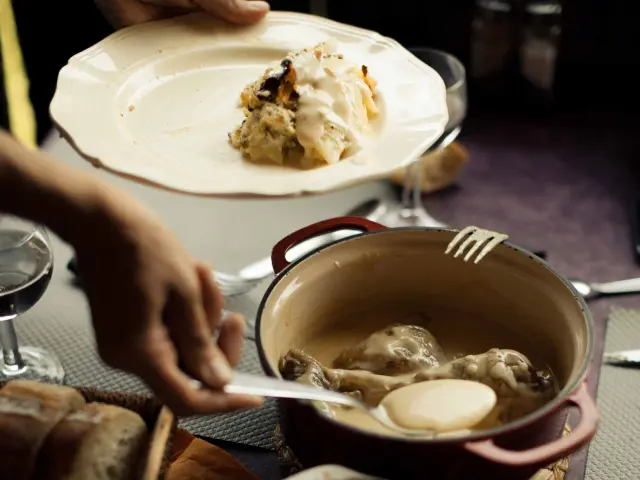 Ferme-Auberge du Colombier - Poulet de Bresse à la crème