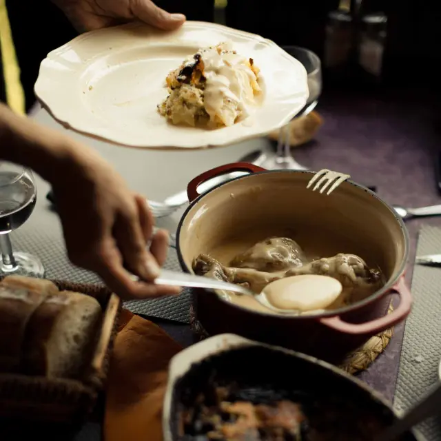 Ferme-Auberge du Colombier - Poulet de Bresse à la crème